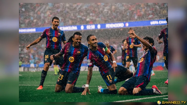 Cầu thủ Barcelona thi đấu trước trận đấu