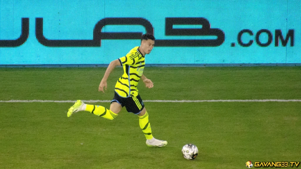 Gabriel Martinelli trong màu áo Arsenal