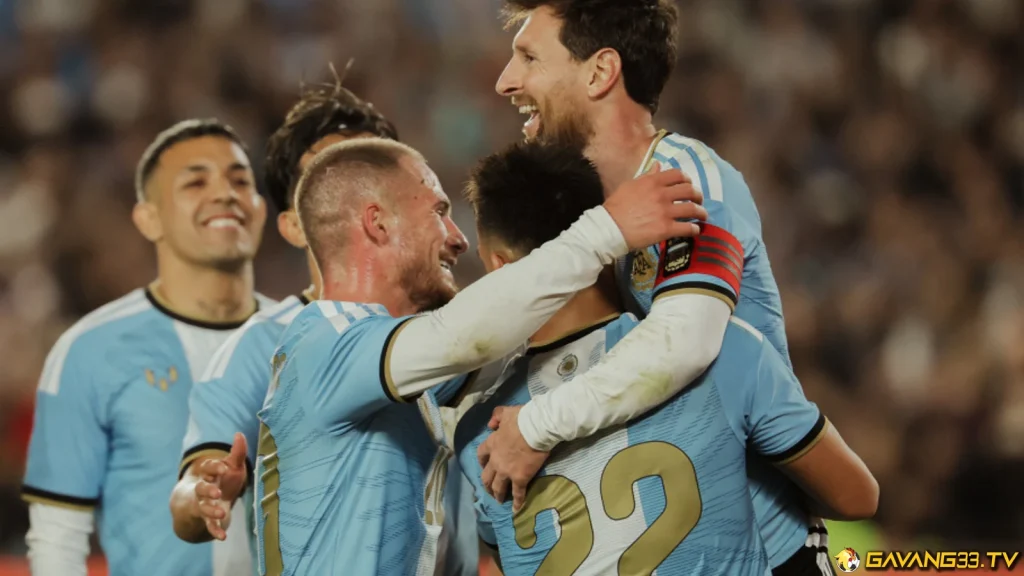 Lionel Messi trong màu áo đội tuyển Argentina