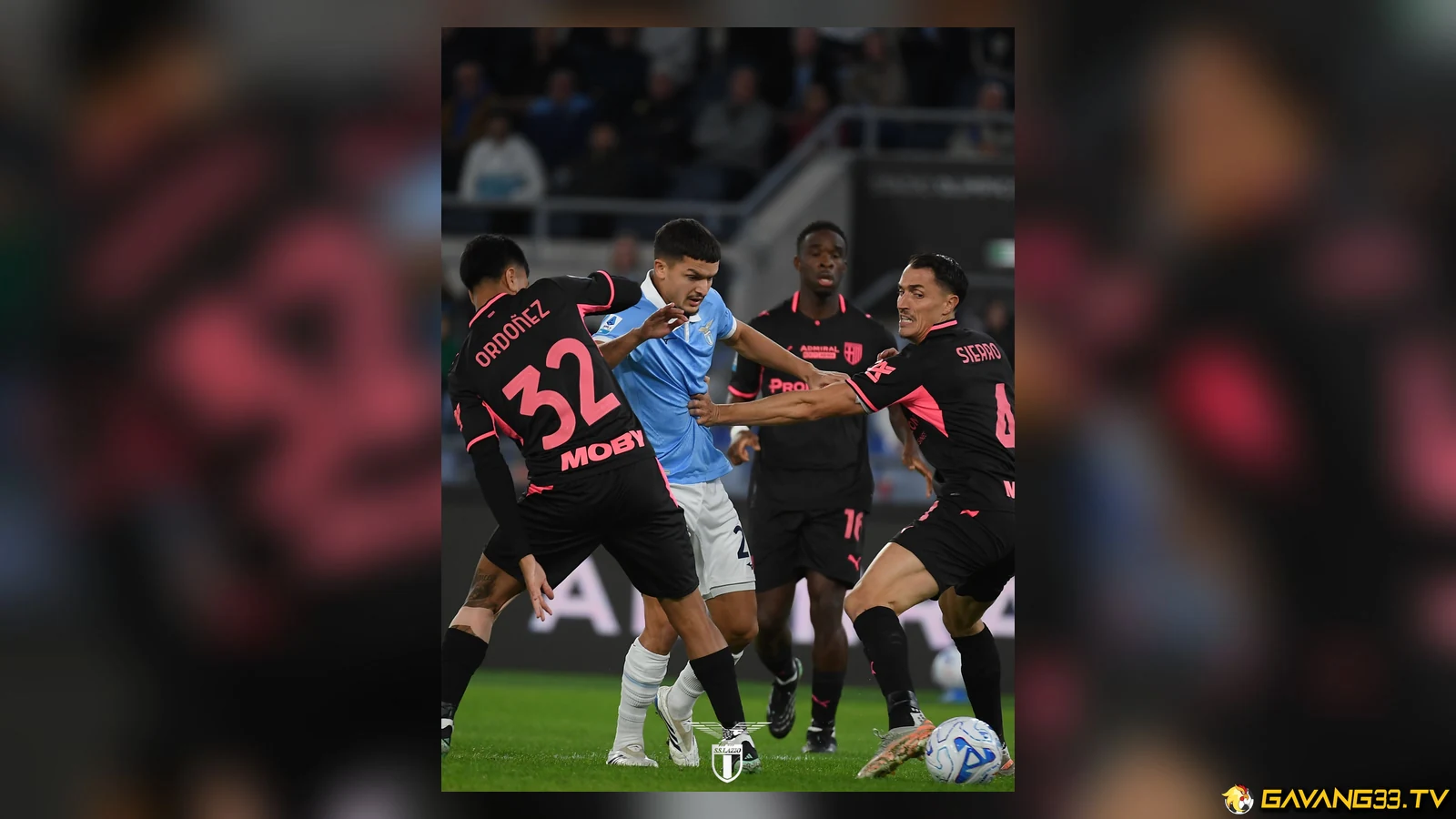 Cầu thủ Lazio trong ảnh tư liệu trước trận